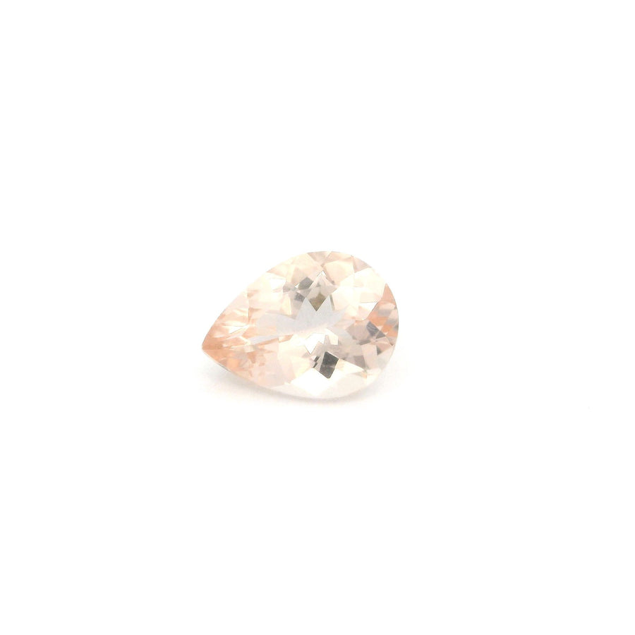 Pear Pink Morganite 0.92ct loose gemstone