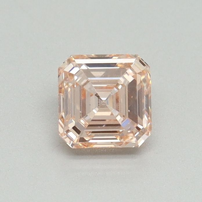 Asscher Fancy Intense Pink Lab-grown Diamond 0.5ct VS1 loose diamond