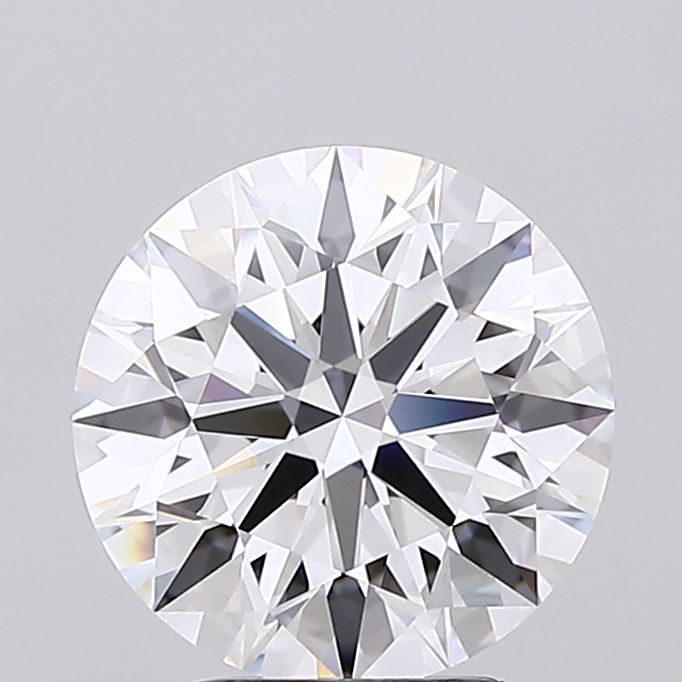 Round Lab-Grown Diamond 3.31ct D FL