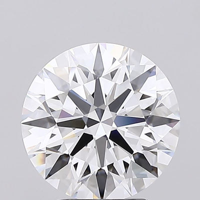 Round Lab-Grown Diamond 3.31ct D FL