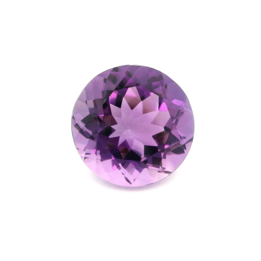 Round Purple Amethyst 7.71ct loose gemstone