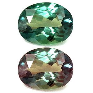 Oval Green Alexandrite 0.41ct loose gemstone