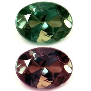 Oval Green Alexandrite 0.15ct loose gemstone