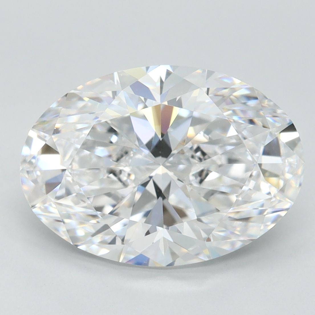 Oval Lab-Grown Diamond 3.32ct D IF