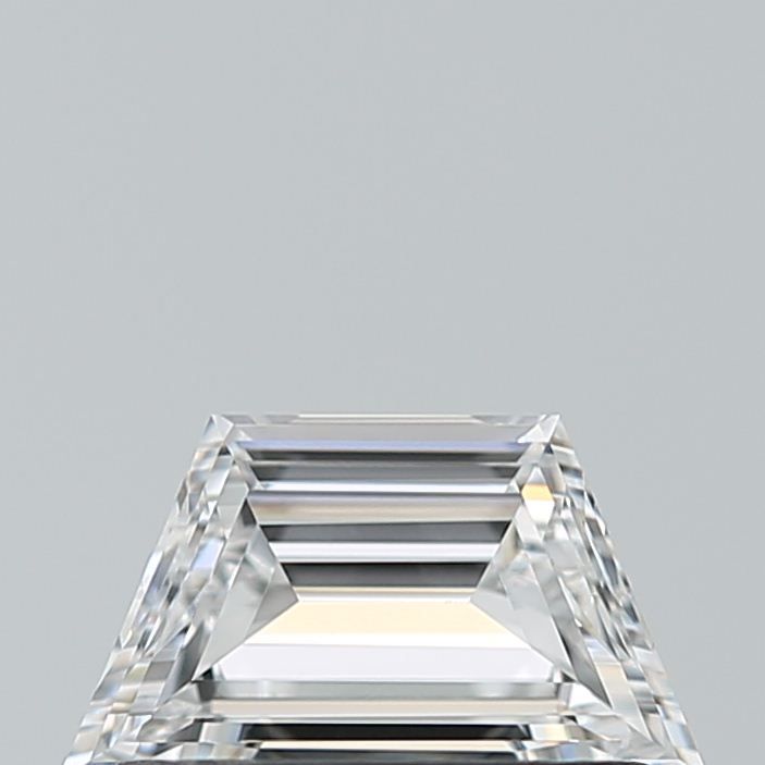 Trapezoid Natural Diamond 0.52ct D VVS2