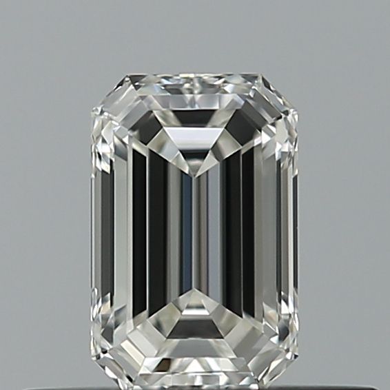 Emerald Natural Diamond 0.40ct F IF