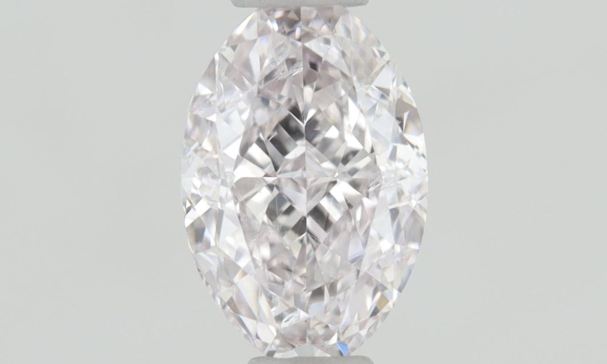 Oval Light Pink Natural Diamond 0.5ct SI2 loose diamond