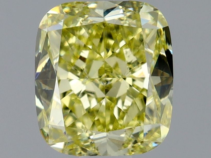 Cushion Faint Gray Natural Diamond 0.76ct VS1 loose diamond
