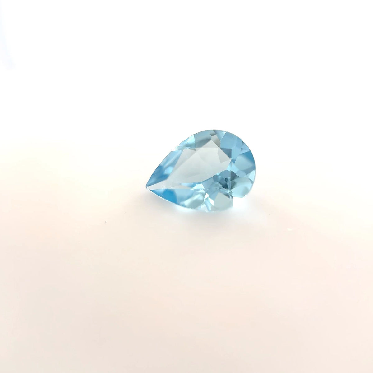 Pear Blue Aquamarine 0.77ct loose gemstone