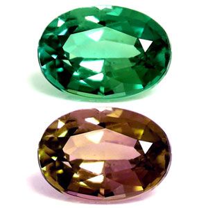 Oval Green Alexandrite 0.36ct loose gemstone