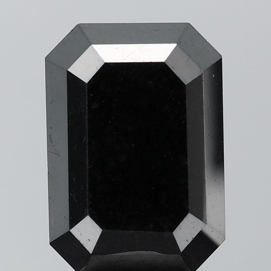 Emerald Black Natural Diamond 0.87ct VS1 loose diamond