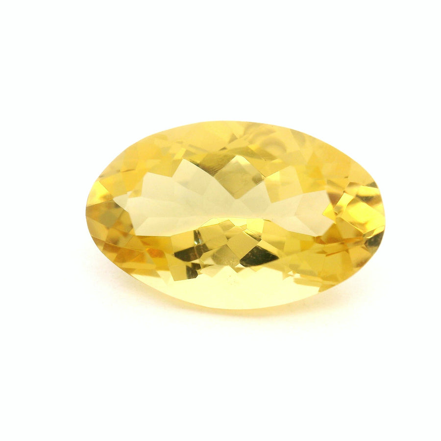 Oval Yellow Citrine 6.54ct loose gemstone