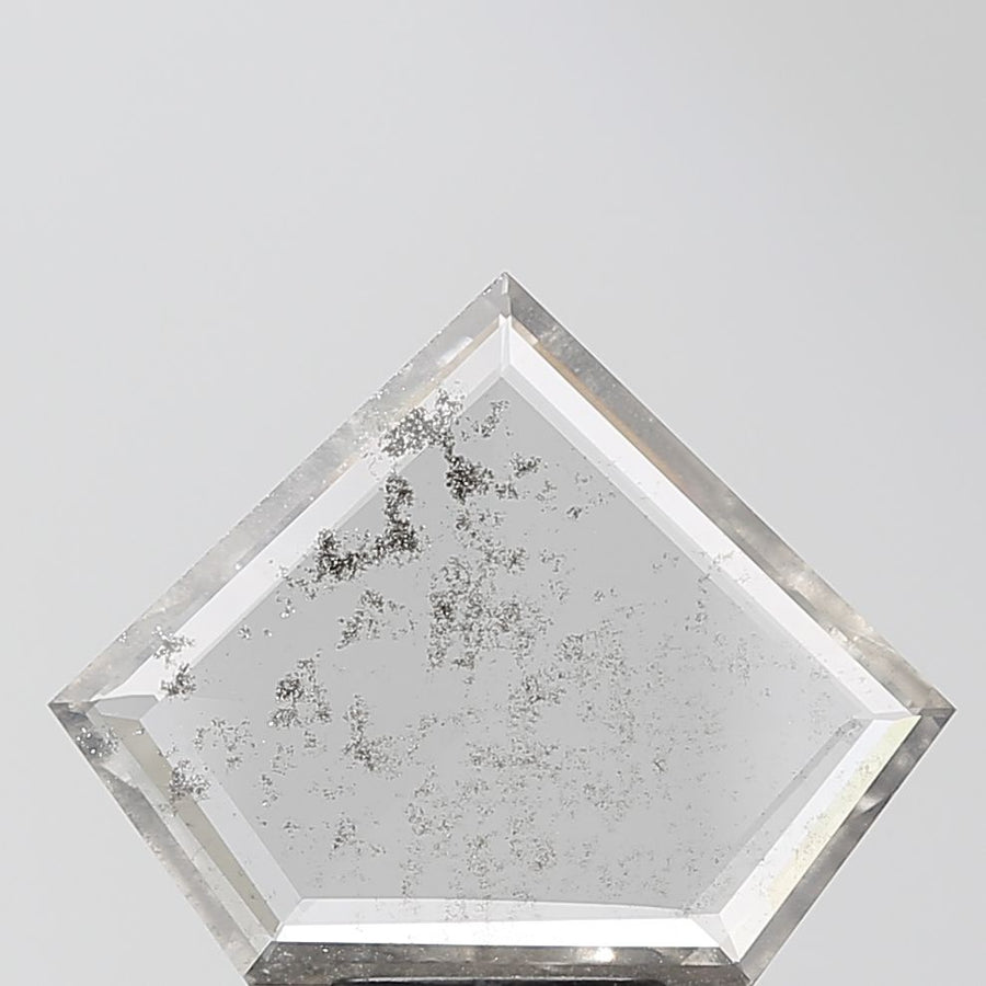 Shield Salt And Pepper Lab-grown Diamond 2.33ct I1 loose diamond