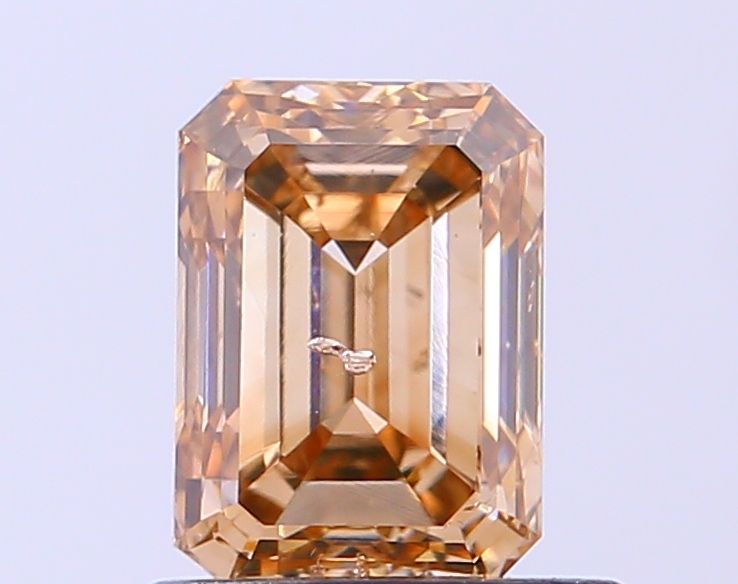 Emerald Light Brown Natural Diamond 1.02ct SI2 loose diamond
