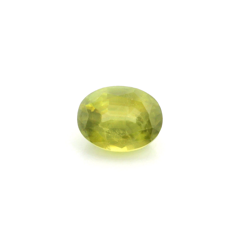 Oval Green Sphene 2.65ct loose gemstone