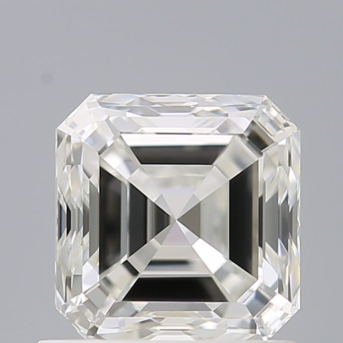 Asscher Natural Diamond 0.90ct F IF