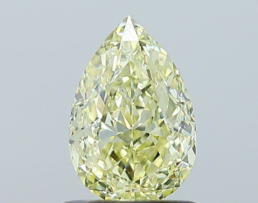 Pear Fancy Yellow Natural Diamond 1.02ct VS2 loose diamond