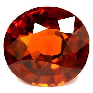 Oval Orange Garnet 7.85ct loose gemstone
