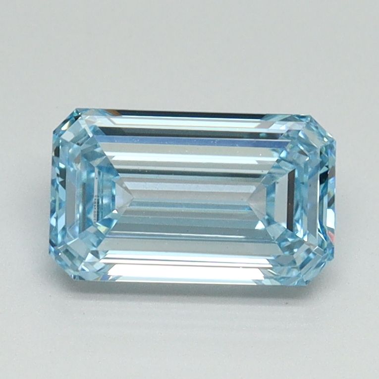 Emerald Fancy Intense Blue Lab-grown Diamond 1.09ct VS1 loose diamond