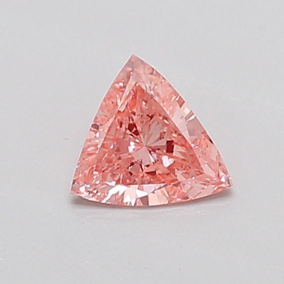 Triangular Fancy Vivid Pink Lab-grown Diamond 0.3ct VS1 loose diamond