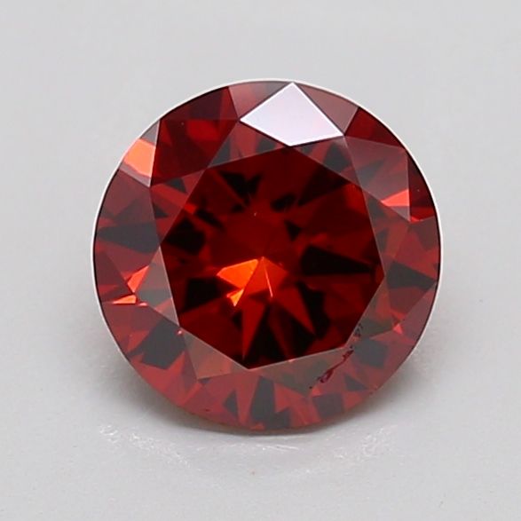 Round Fancy Deep Orange Lab-grown Diamond 1.01ct VS1 loose diamond