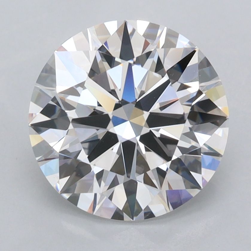Round Lab-Grown Diamond 2.73ct D FL