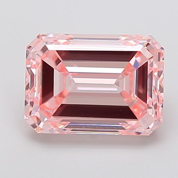 Emerald Fancy Intense Pink Lab-grown Diamond 4.06ct VVS2 loose diamond