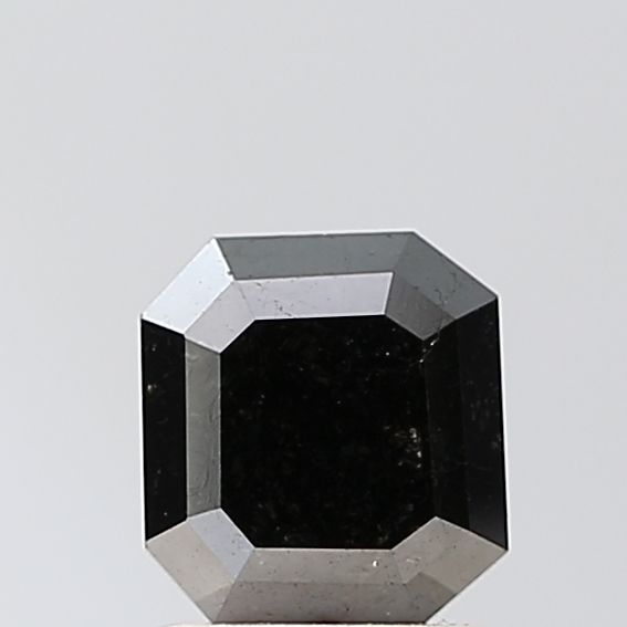 Emerald Black Natural Diamond 1.08ct VVS2 loose diamond