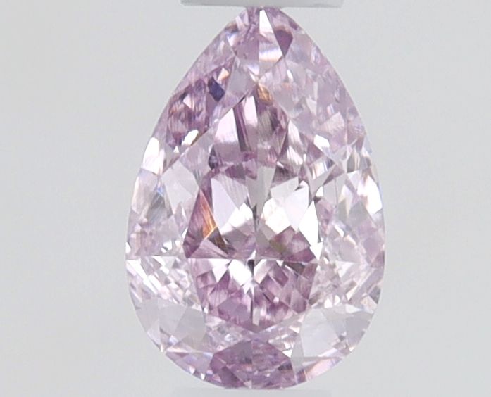 Pear Fancy Intense Pink Purple Natural Diamond 0.2ct SI1 loose diamond