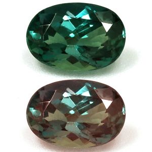 Oval Green Alexandrite 0.44ct loose gemstone