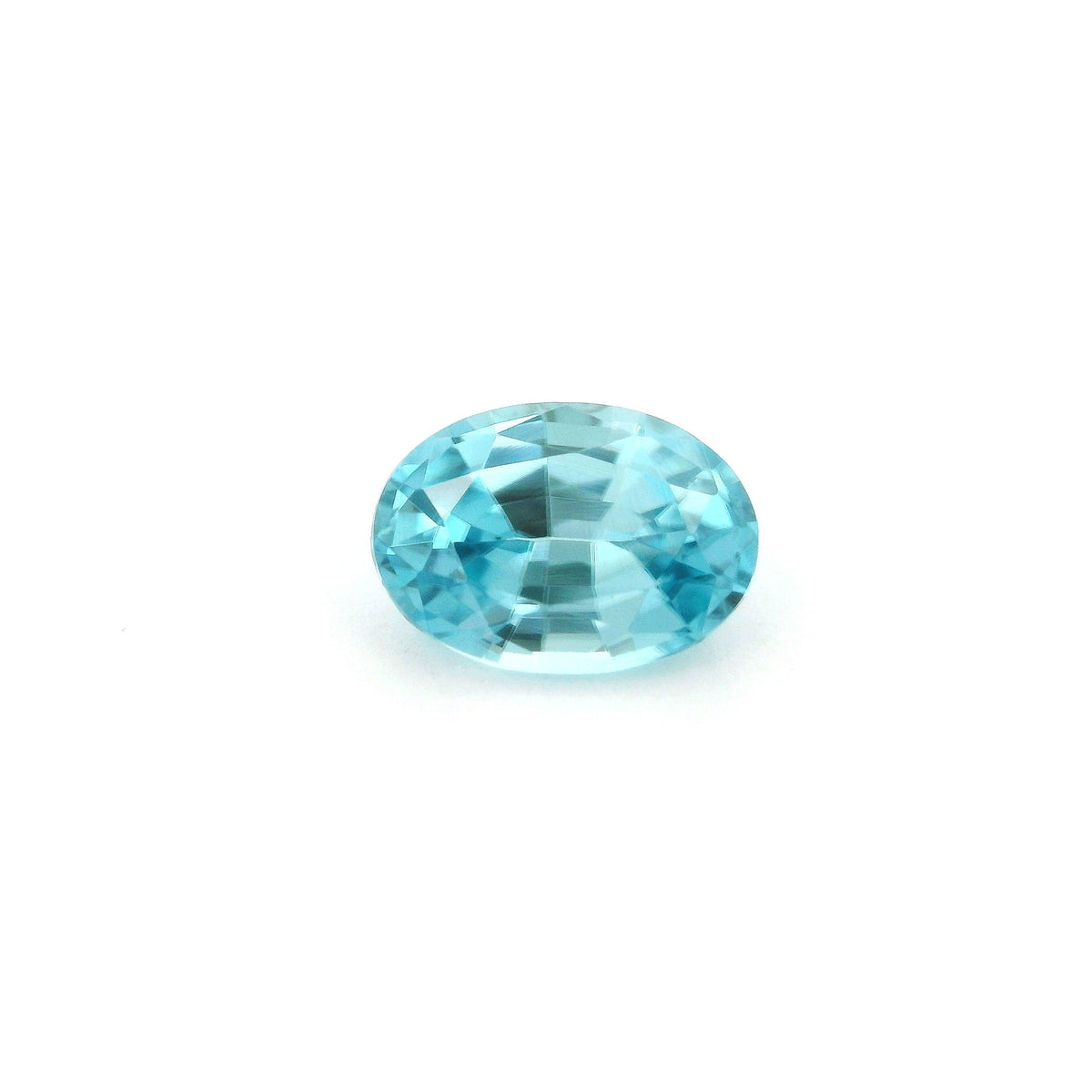 Oval Blue Zircon 2.55ct loose gemstone