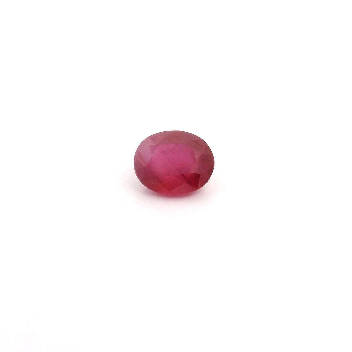 Oval Red Ruby 0.72ct loose gemstone