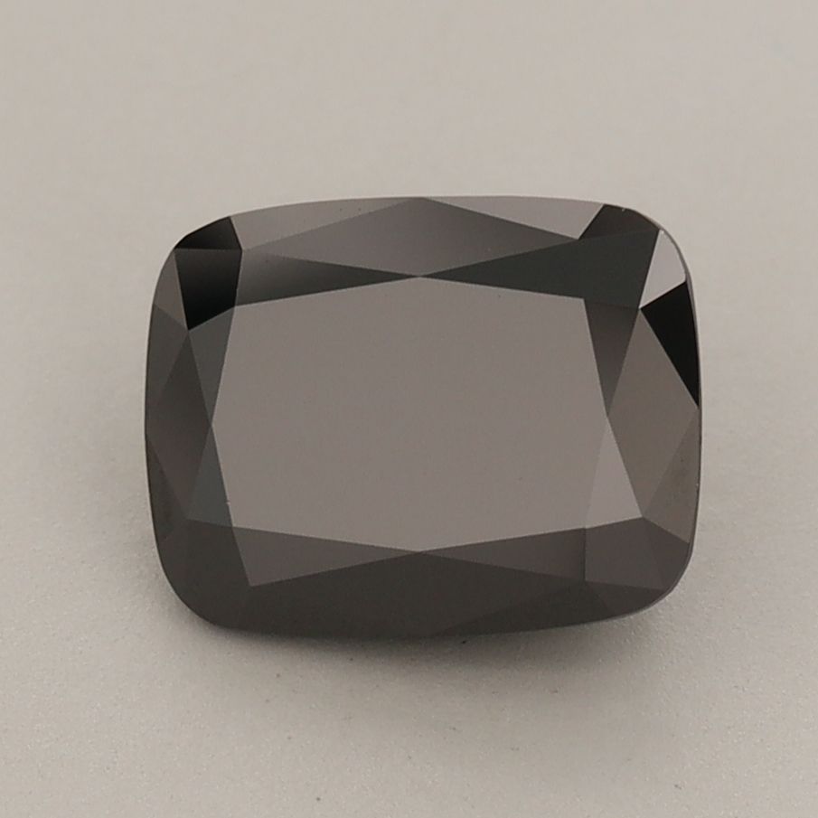 Cushion Fancy Black Lab-grown Diamond 2.17ct loose diamond