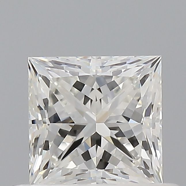Princess Natural Diamond 0.64ct G VVS1