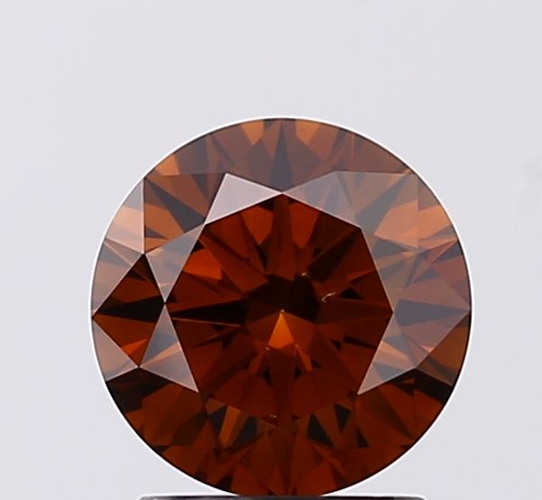Round Fancy Deep Brown Lab-grown Diamond 1.45ct VS2 loose diamond