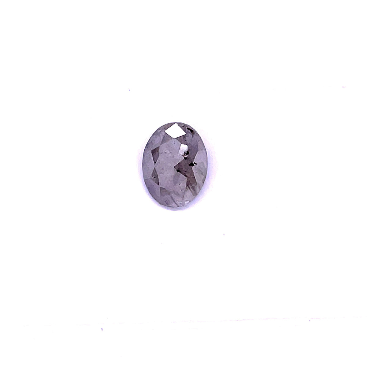 Oval Salt And Pepper Natural Diamond 1.01ct loose diamond