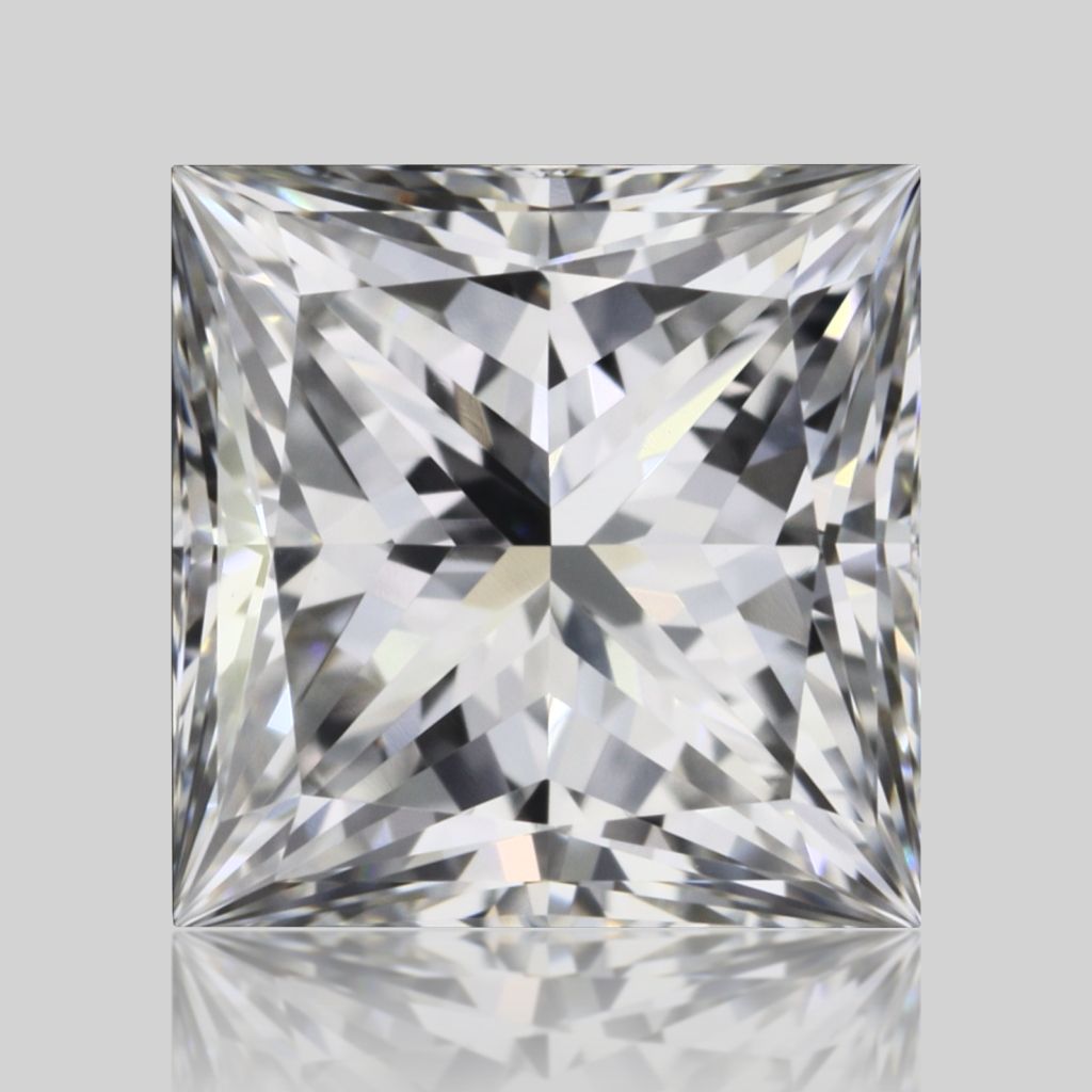 Princess Natural Diamond 0.81ct E VVS2