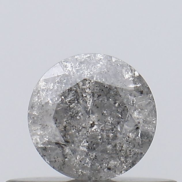 Round Salt And Pepper Natural Diamond 0.33ct I3 loose diamond