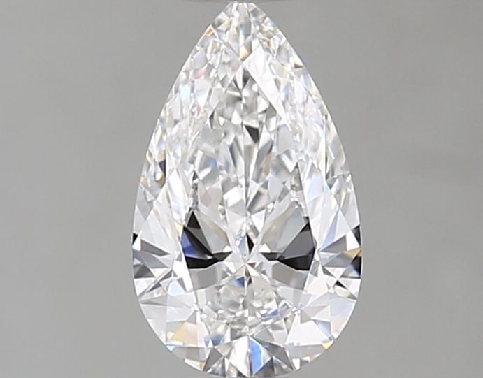 Pear Natural Diamond 0.46ct E VVS1