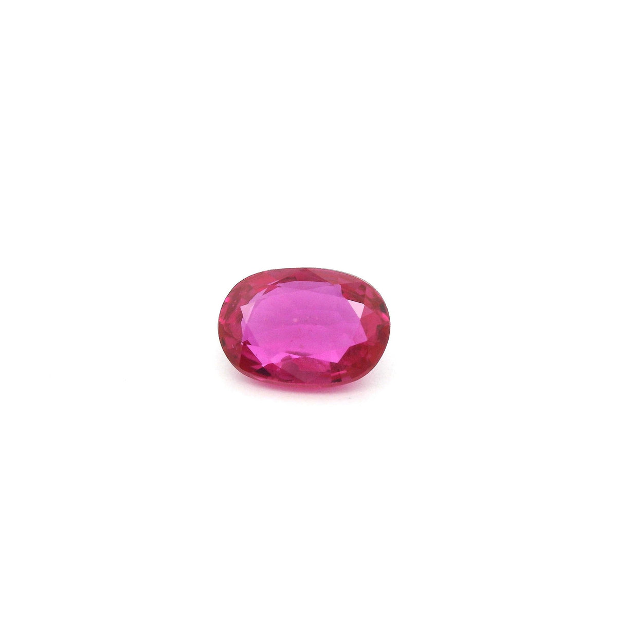 Oval Red Ruby 0.99ct loose gemstone