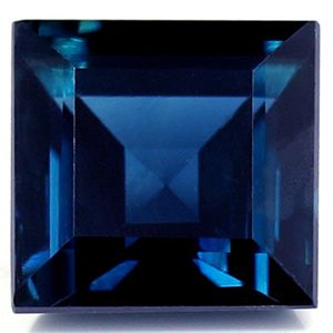 Square Blue Sapphire 1.71ct loose gemstone