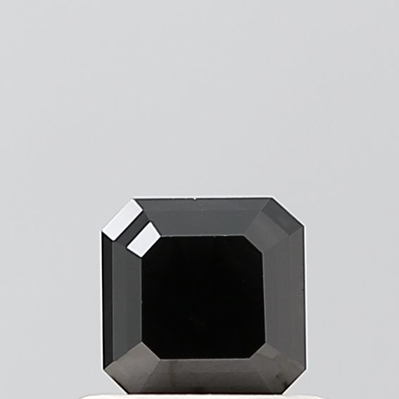 Asscher Salt And Pepper Natural Diamond 0.56ct VVS2 loose diamond