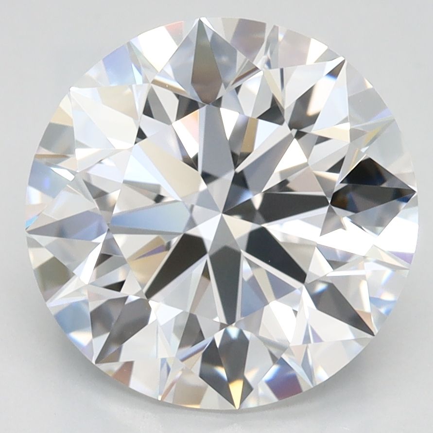 Round Lab-Grown Diamond 3.39ct D VVS1