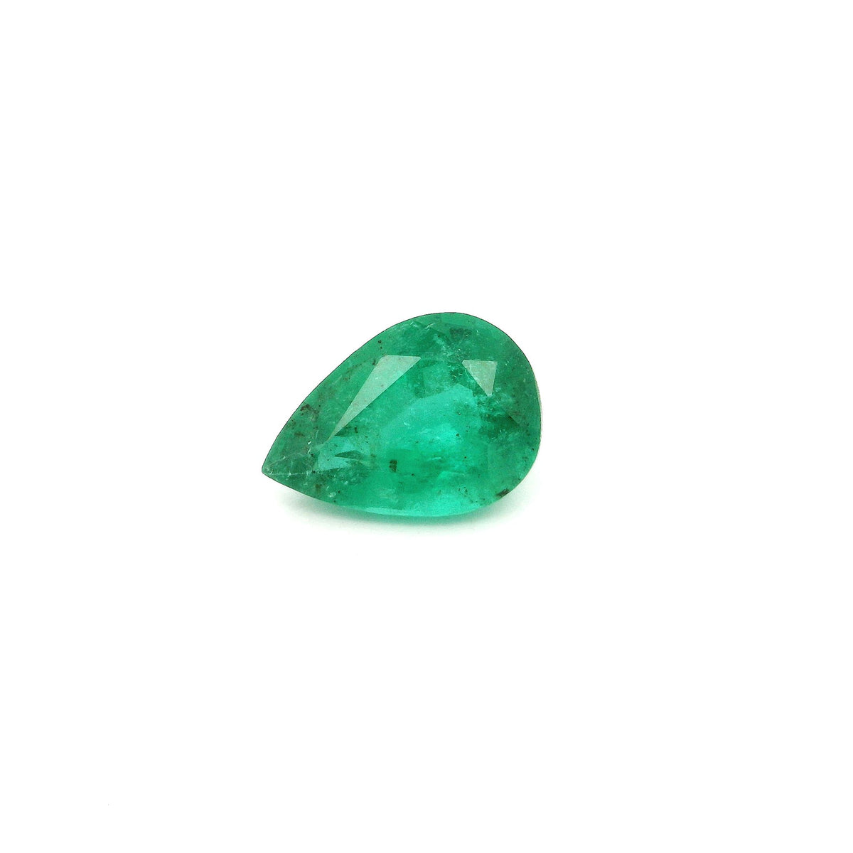 Pear Green Emerald 1.67ct loose gemstone