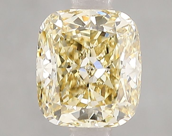 Cushion Fancy Intense Yellow Lab-grown Diamond 1.5ct VS2 loose diamond