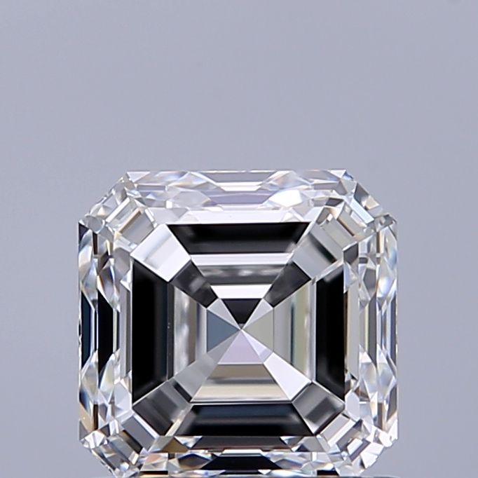 Asscher Natural Diamond 1.01ct F VVS1