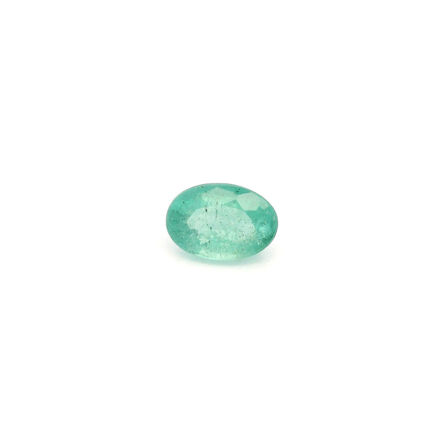 Oval Green Emerald 0.55ct loose gemstone