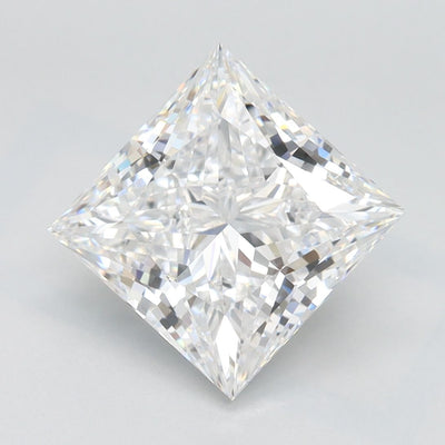 Princess Lab-Grown Diamond 2.60ct D IF