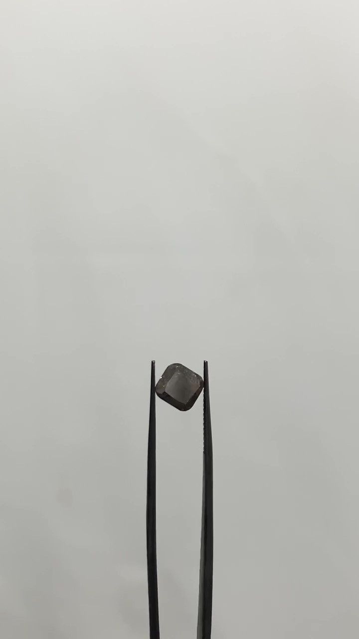 Cushion Fancy Dark Gray Natural Diamond 1.76ct VVS2 loose diamond