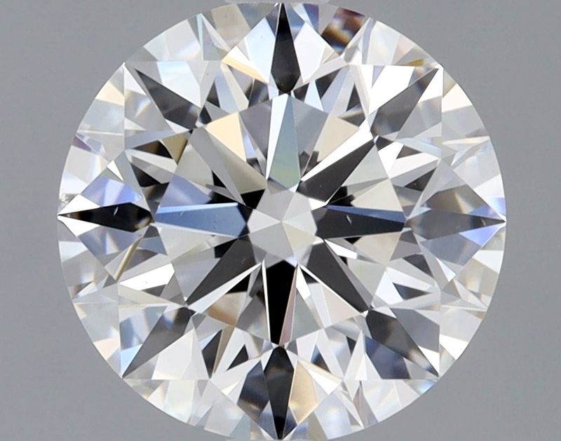 Round Natural Diamond 1.53ct E VS2